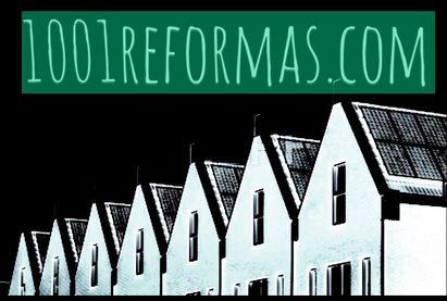 Logotipo verde principal de 1001 Reformas