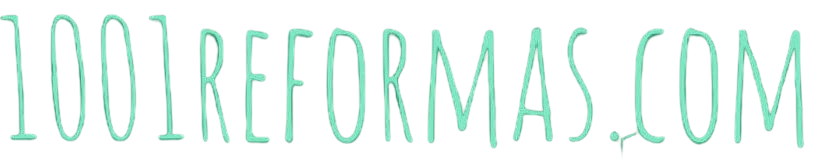 Logotipo secundario de 1001 Reformas color verde